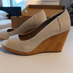 Toms Wedge Espadrile Sandal